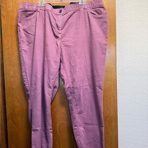 Women's Straight Leg Jeans in Pink
